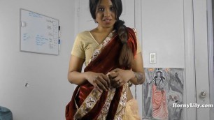 Horny South Indian sister in law role-play in Tamil with subs