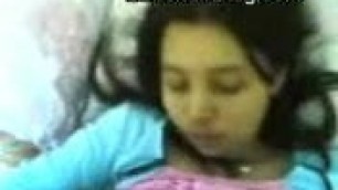 Young horny babe sucking and fucked nicely MMS