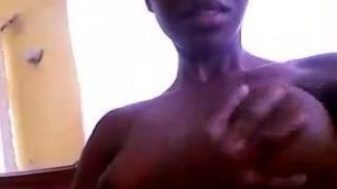 Hot Haitian babe on Skype