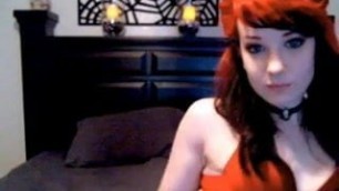 Beautiful RedHead on cam