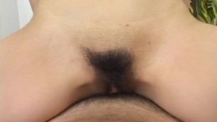 Asian slut with a huge ass getting boned real good