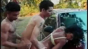 Bisexuals Blowjobs And Fucking By The Car